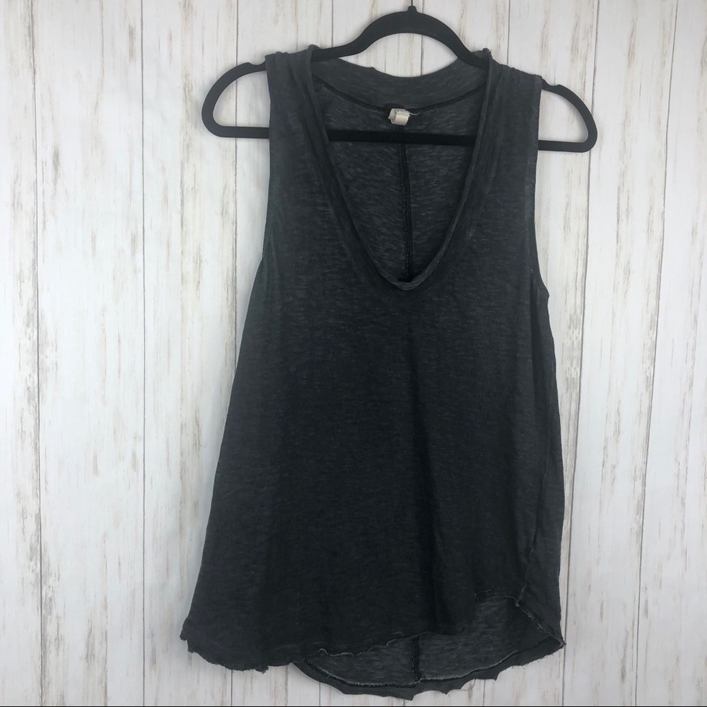 Free people we the free gray tank